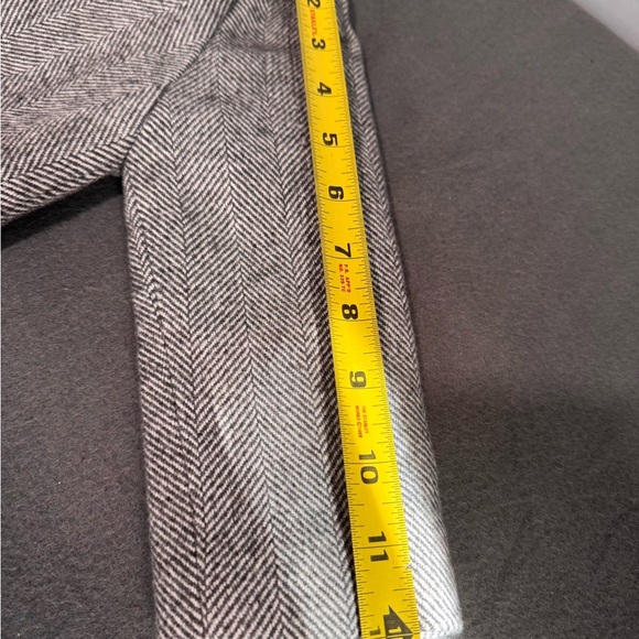 H&M Kids Charcoal Herringbone Pea Coat - Picture 6 of 9